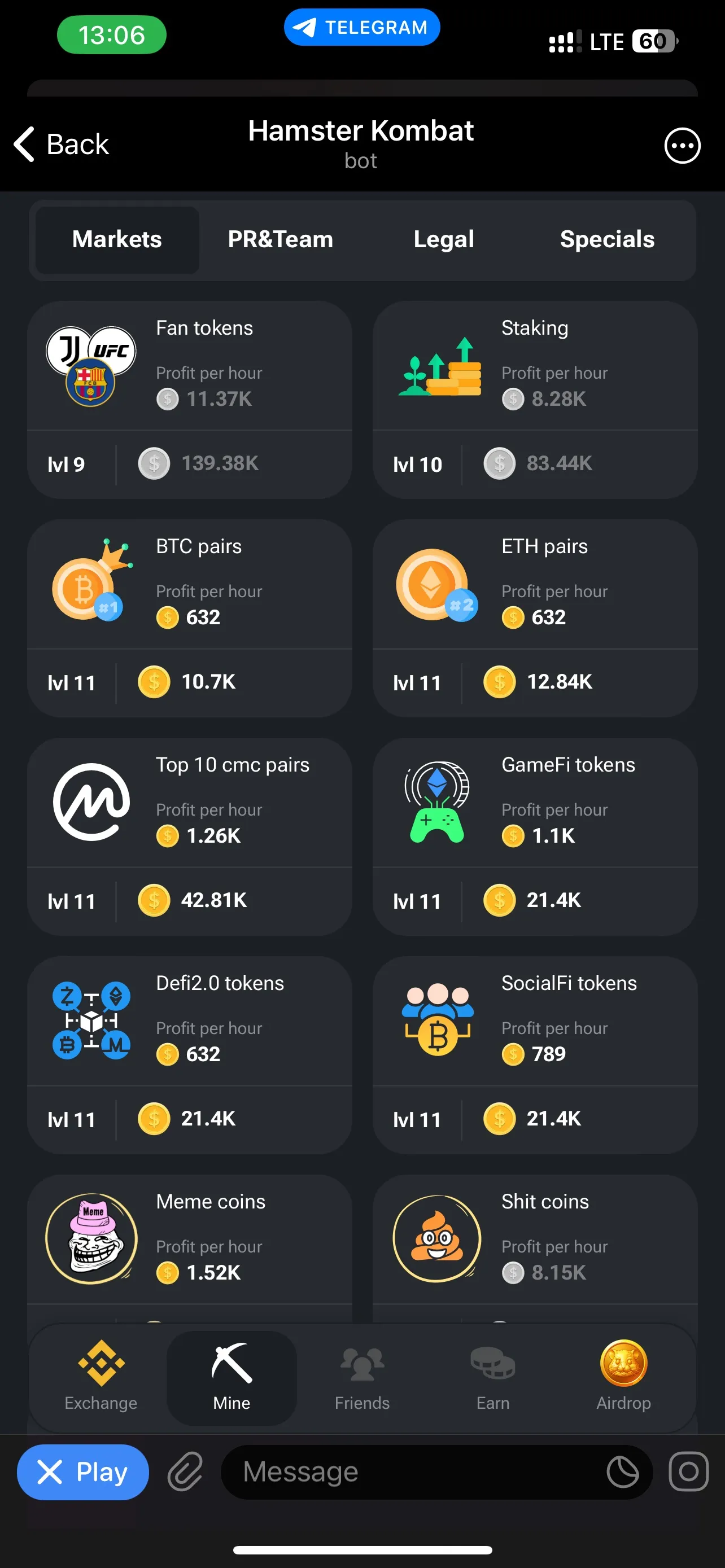 Markets